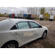 Дефлекторы окон с хром полосой (нержавеющая сталь) Toyota Camry v55 (полный комплект) 2014-2018