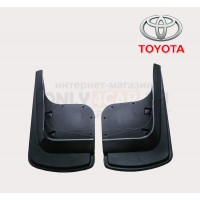 Брызговики передние SRTK на Toyota Land Cruiser Prado 150 (BR.U.04001)