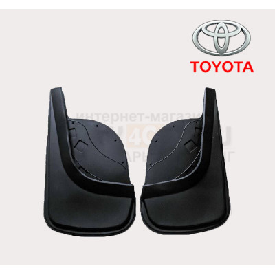 Брызговики задние SRTK	на Toyota RAV4 (2013-2019) (BR.U.04002)