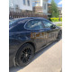 Дефлекторы окон с хром-полосой из нержавеющей стали Toyota Camry v70 (2018-2021 г.в.) и V75 (c 2021 г.в.) полный комплект