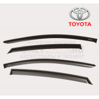 Дефлекторы окон Vinguru на Toyota Camry v70 (2020-н.в, 2018-2021) (AFV90318)