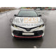Накладка-молдинг на передний бампер Toyota Camry v70 (красный)