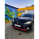 Накладка-молдинг на передний бампер Toyota Camry v70 (красный)