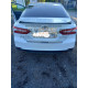 Накладка-молдинг на задний бампер Toyota Camry v70 (серебро)