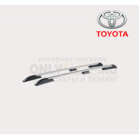 Рейлинги АПС на Toyota Land Cruiser Prado 150 (0251-23) (серебро)