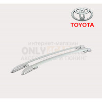 Рейлинги АПС на Toyota Rav4 2013-2019 (0254-23) (серебро)